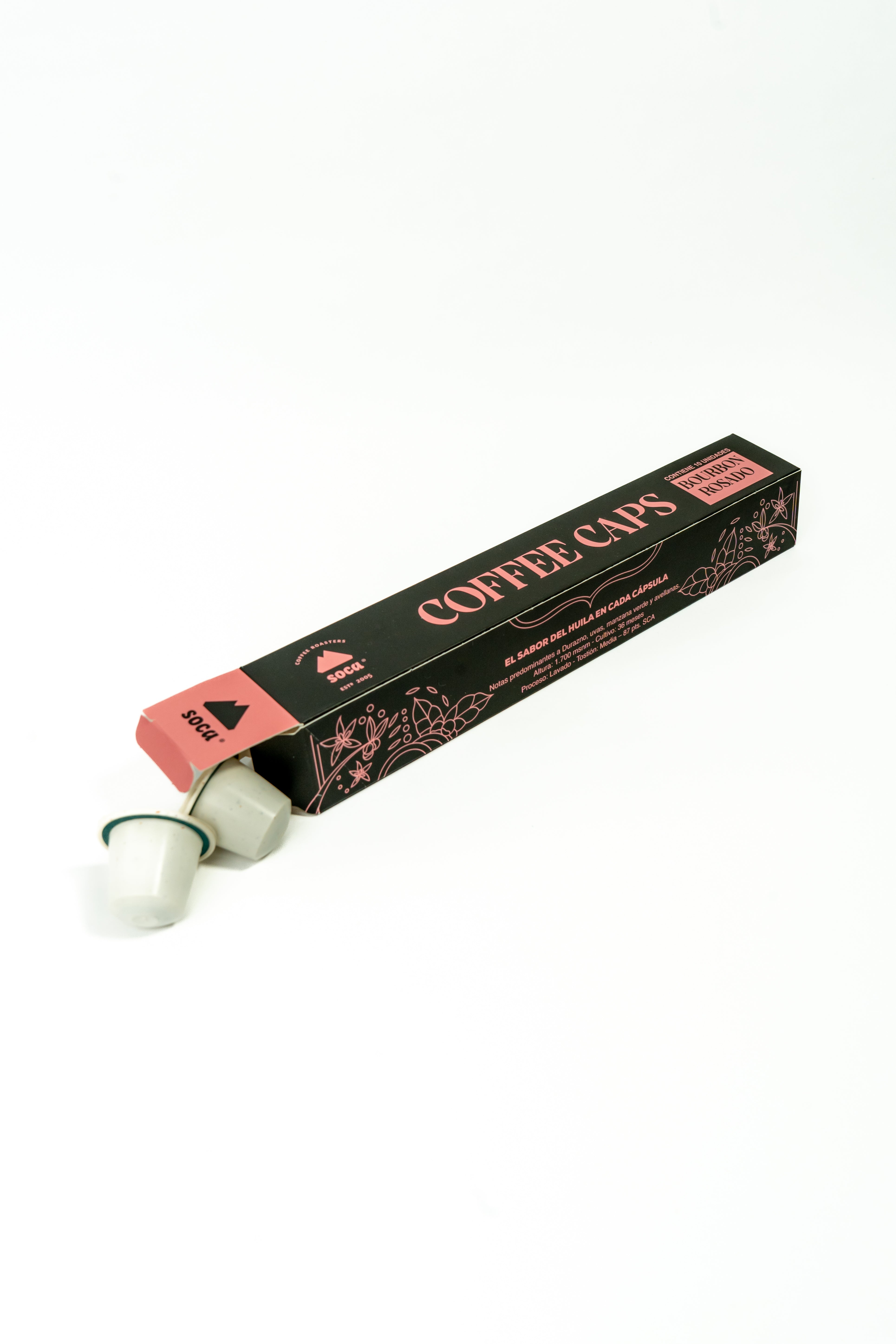 Cápsulas de café Bourbon Rosado x 10 unidades