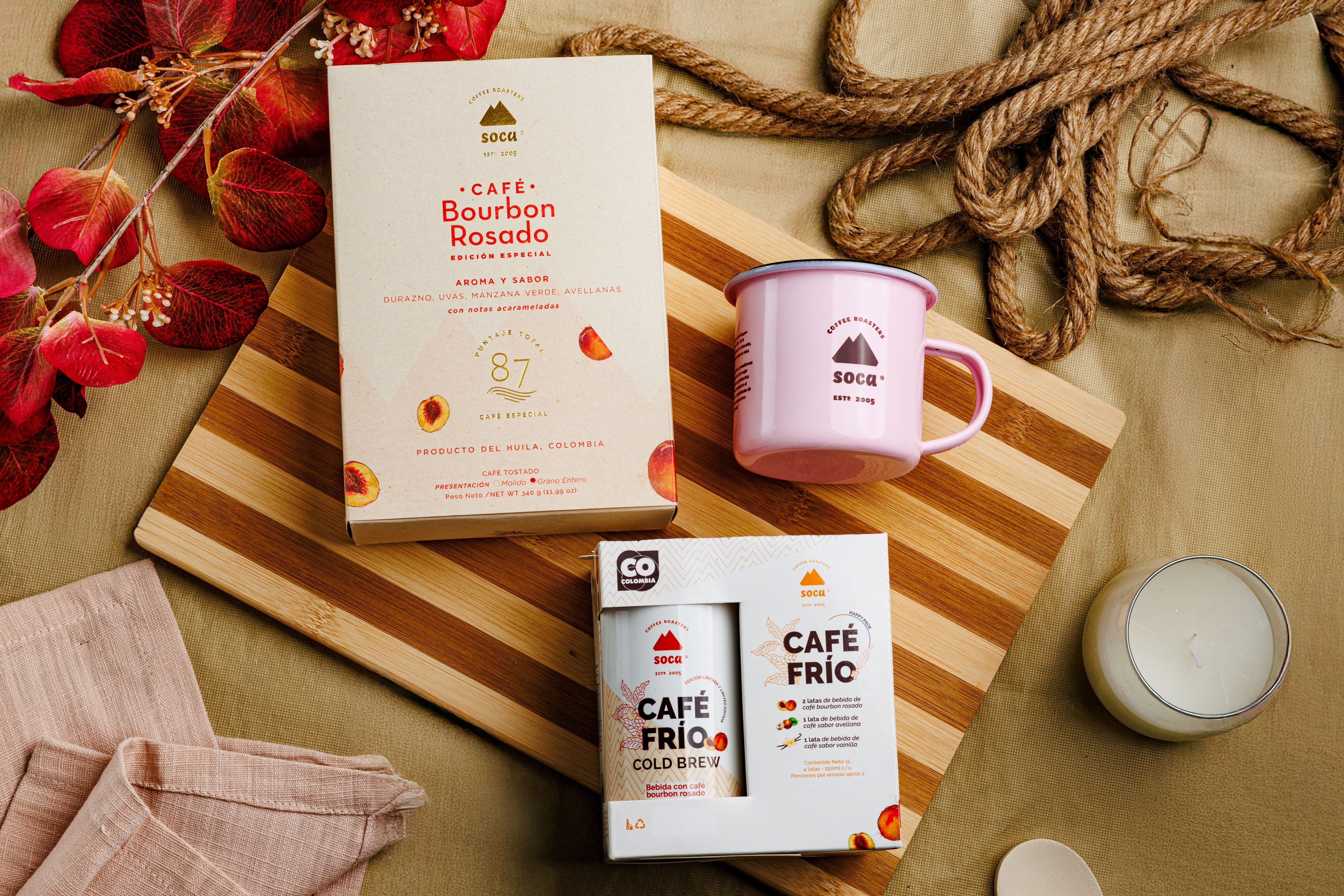 Kit Bourbon + Mug + Happy Pack